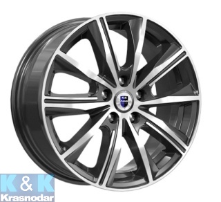 Колесный диск K&K Арнар (КС904) 7x16/5x114.3 ET50 D67.1 алмаз черный
