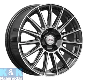 Колесный диск iFree Азур (КС1052) 6.5x16/5x110 ET40 D63.35Блэк Джек