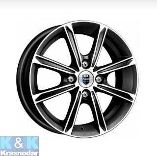 Колесный диск K&K Флэш (КС698) 5x14/4x98 ET35 D58.5 алмаз черный