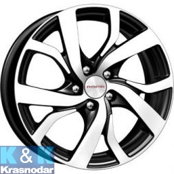 Колесный диск K&K Палермо (КС607) 6.5x16/5x100 ET38 D67.1 алмаз черный