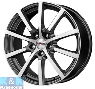 Колесный диск iFree Big Byz (КС680) 7x17/5x115 ET44 D70.2 Блэк Джек