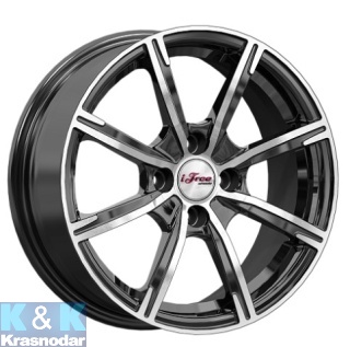 Колесный диск iFree Калибр (КС1117-02) 6x15/4x100 ET38 D67.1 Блэк Джек