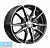 Колесный диск K&K Адамар (КС886) 6.5x16/5x112 ET50 D57.1 алмаз черный